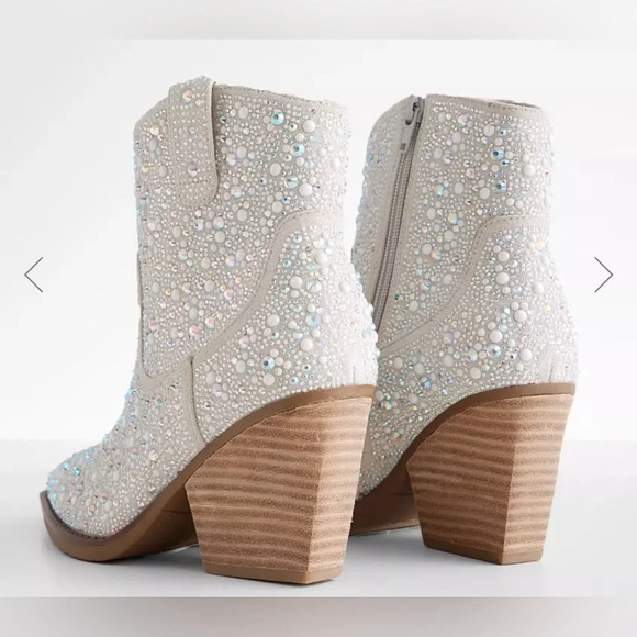 Kady Glitz Western Ankle Boot, Sz 7 NWOB - Picture 3 of 9